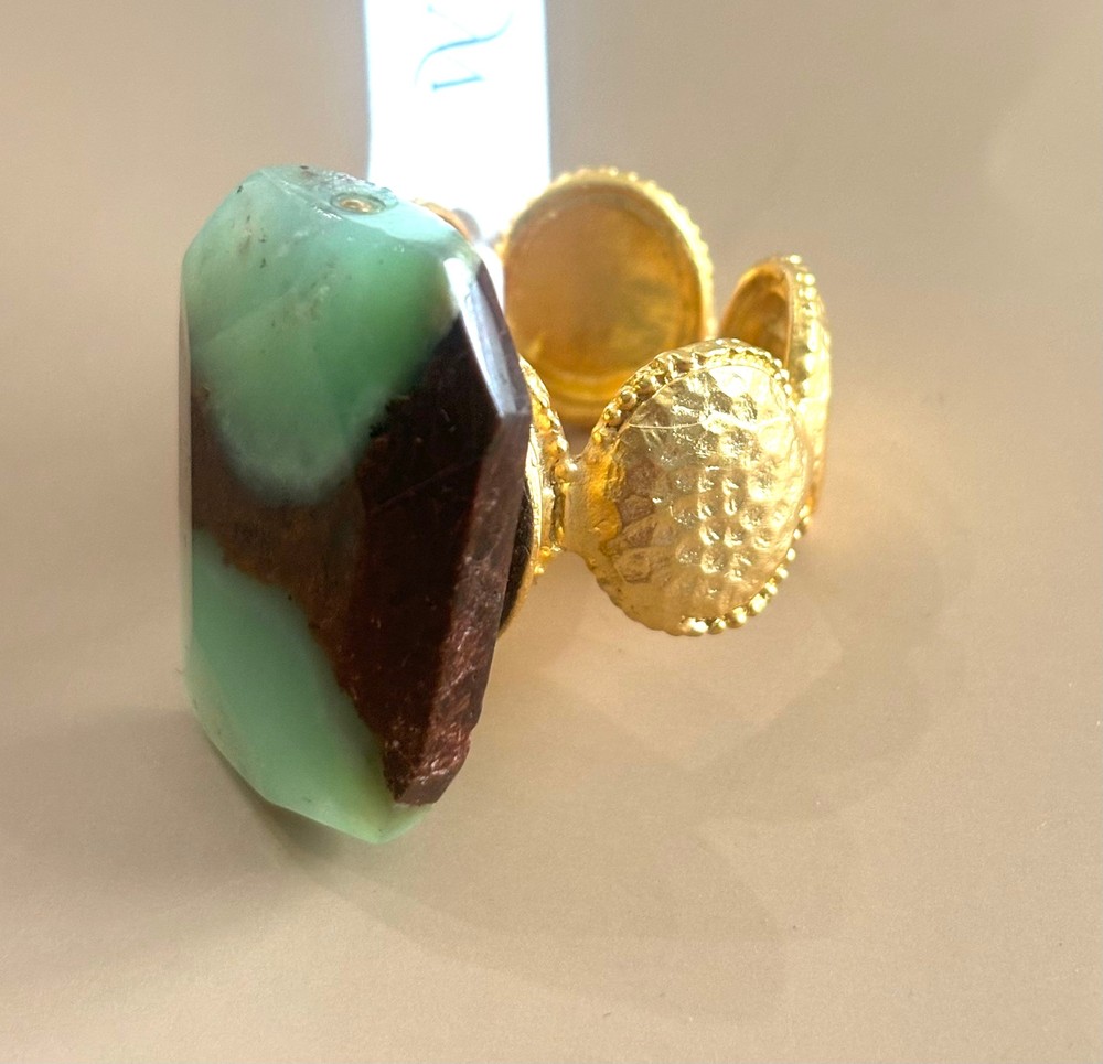 GREEN WITHOUT ENVY Ring 2 | Chrysoprase Gemstone | GF