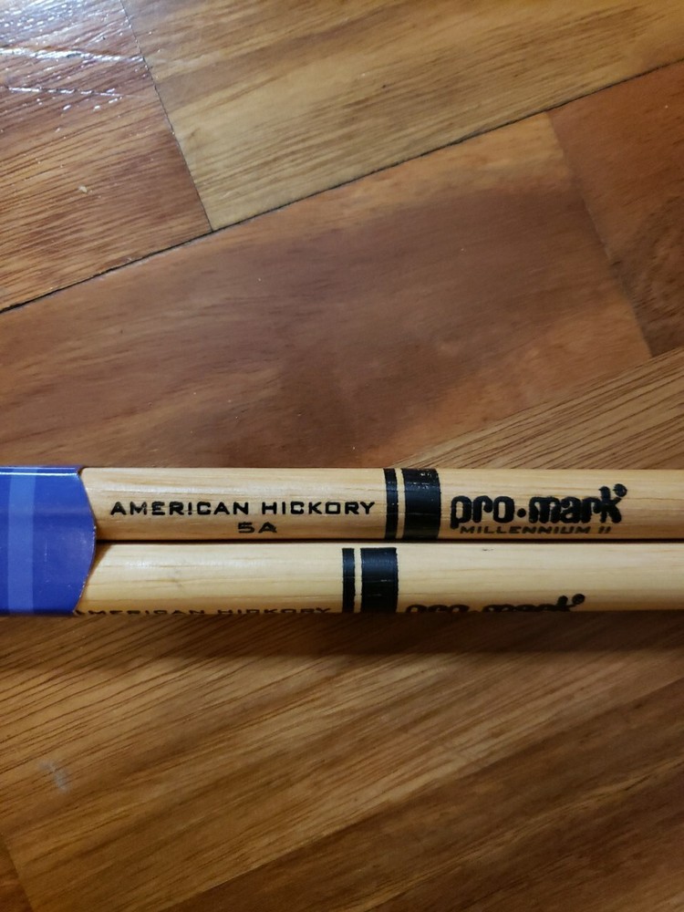 Pro-Mark TX5AN Hickory 5A Nylon Tip Drumsticks MEDIUM