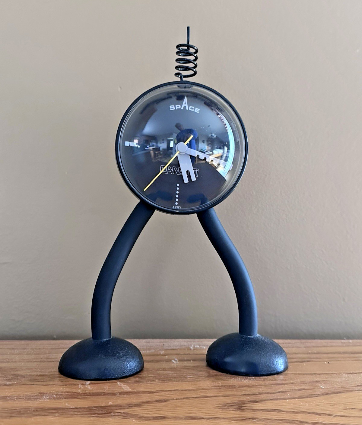 Canetti Space Clock Japan Spaceball Clock Tochigi Tokei TESTED & WORKS GREAT!