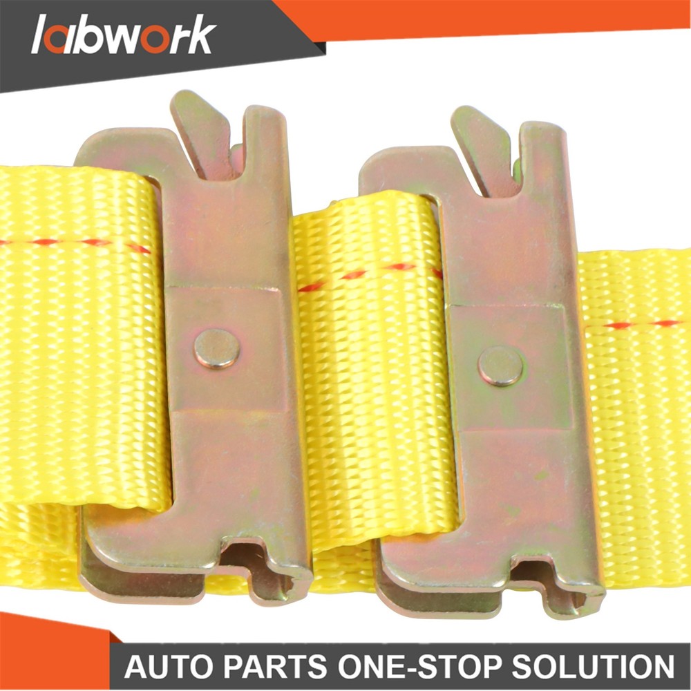 Labwork E Track Tie Down Rail Kit 4' E Track Rails End Caps ETrack Straps