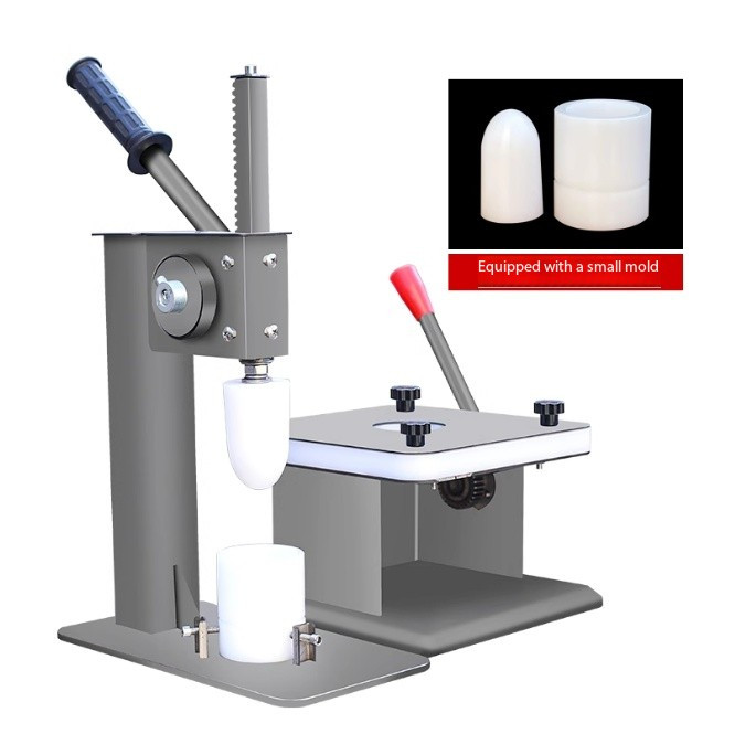 Small semi-automatic steamed bun machine, hand-made steamed bun machine