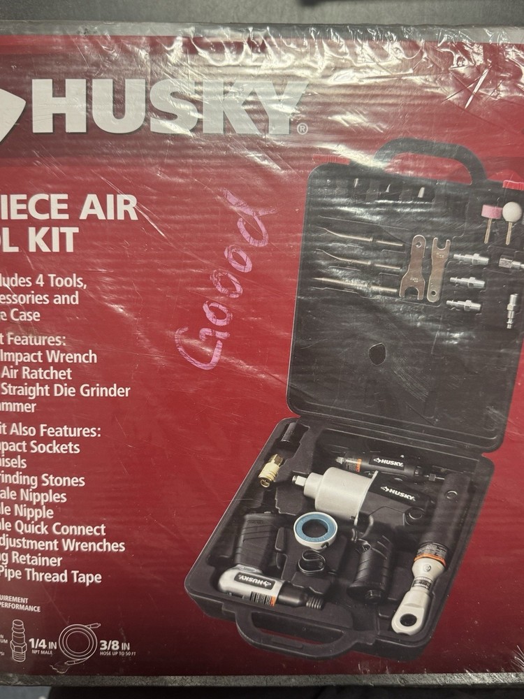 Husky 27 - Piece Air Tool Kit NEW