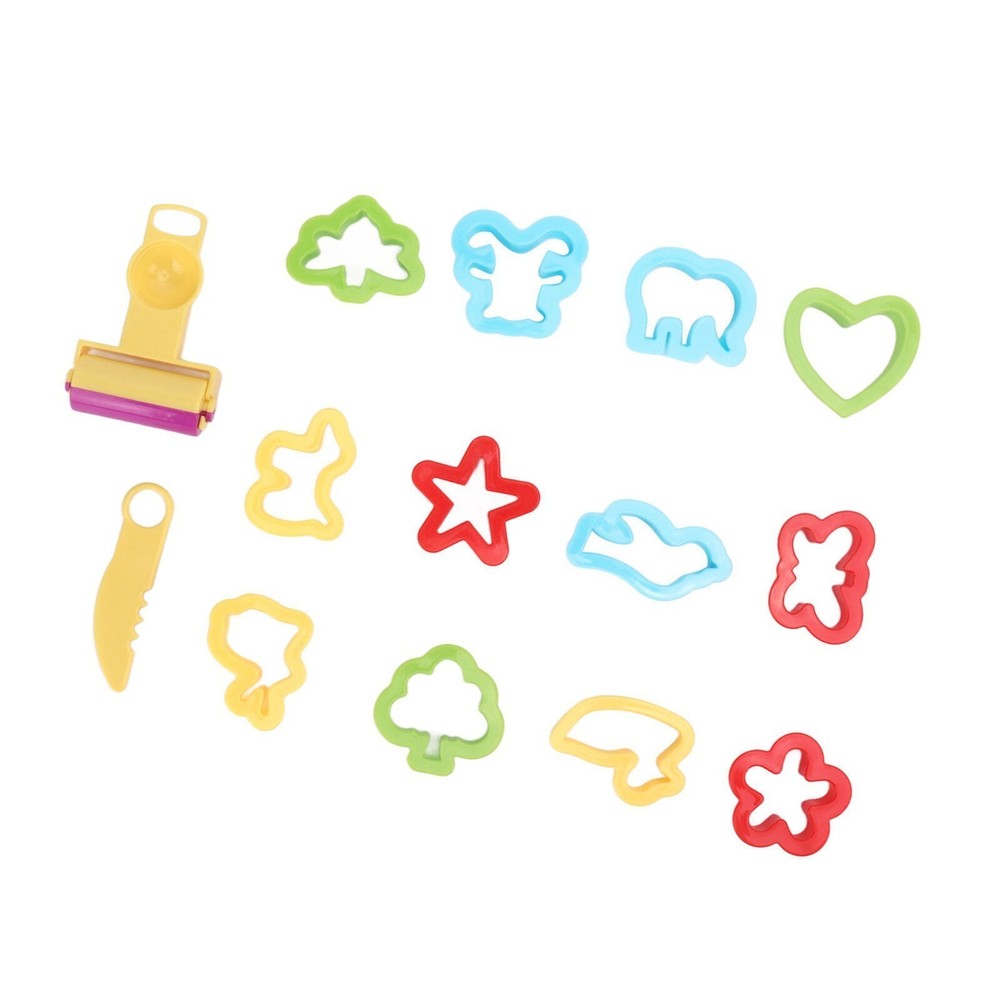 Modeling Clay Molds ABS Plastic Material Easy Cleanable DIY Educational Relaxing