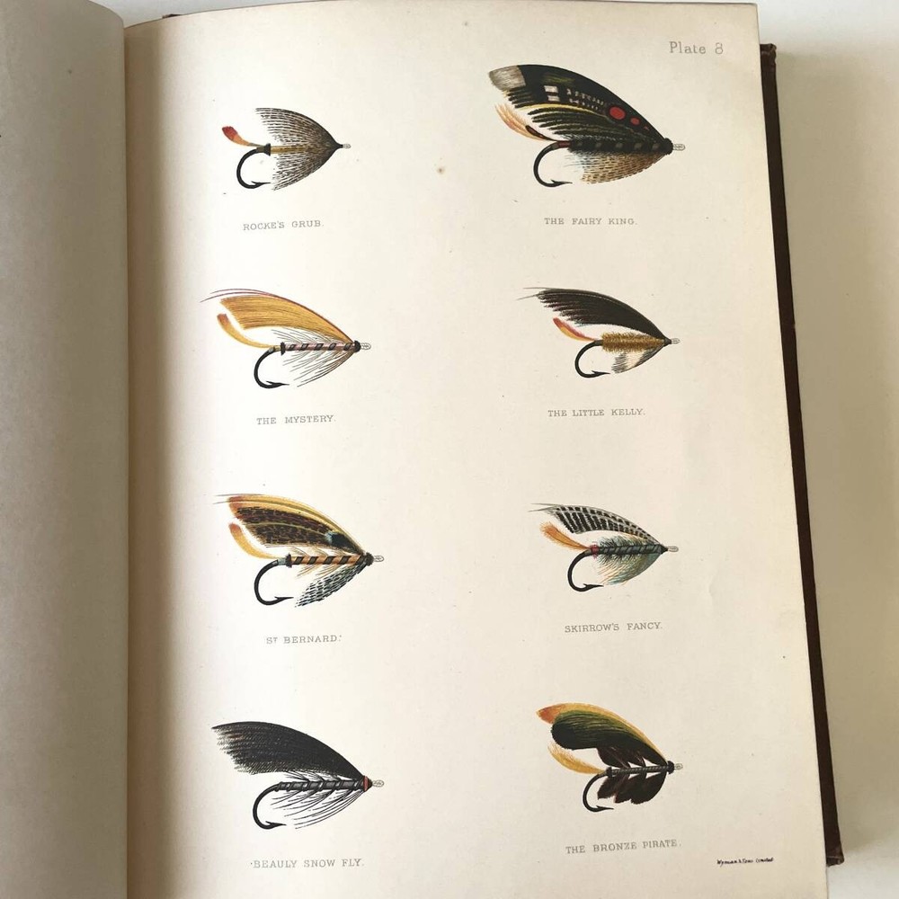 [A rare first edition!] George Mortimer Kelson's "Salmon Fly"