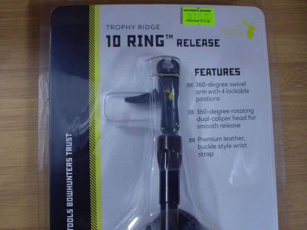 Trophy Ridge 10 RING Index Finger Release AFL1152C