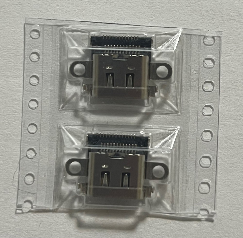 2 Pack Replacement for Nintendo Switch Lite Charging Port Switch Lite