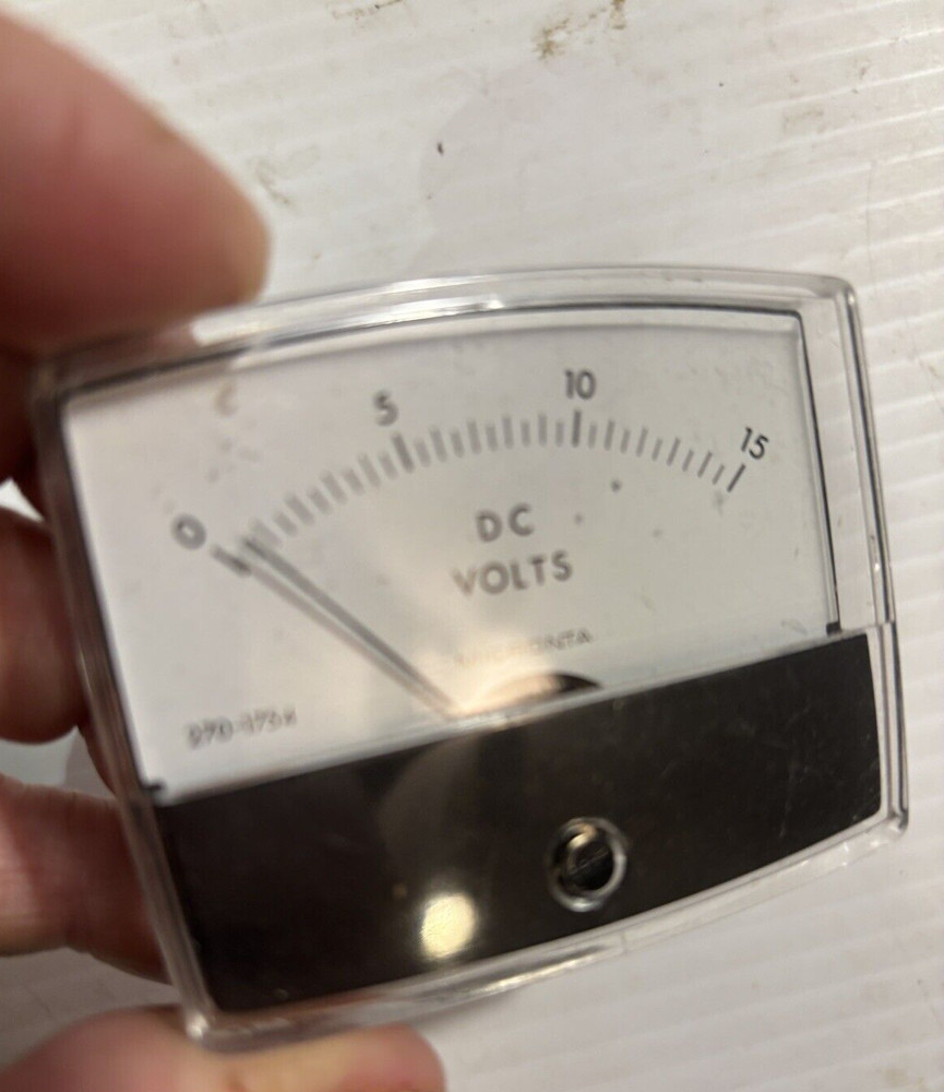 MICRONTA 15V PANEL METER MODEL 270-1754 - TESTED WORKS