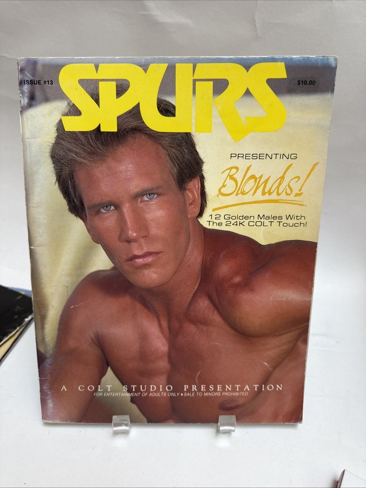Spurs magazine issue 13 Presenting Blondes! A Colt Studios Presentation