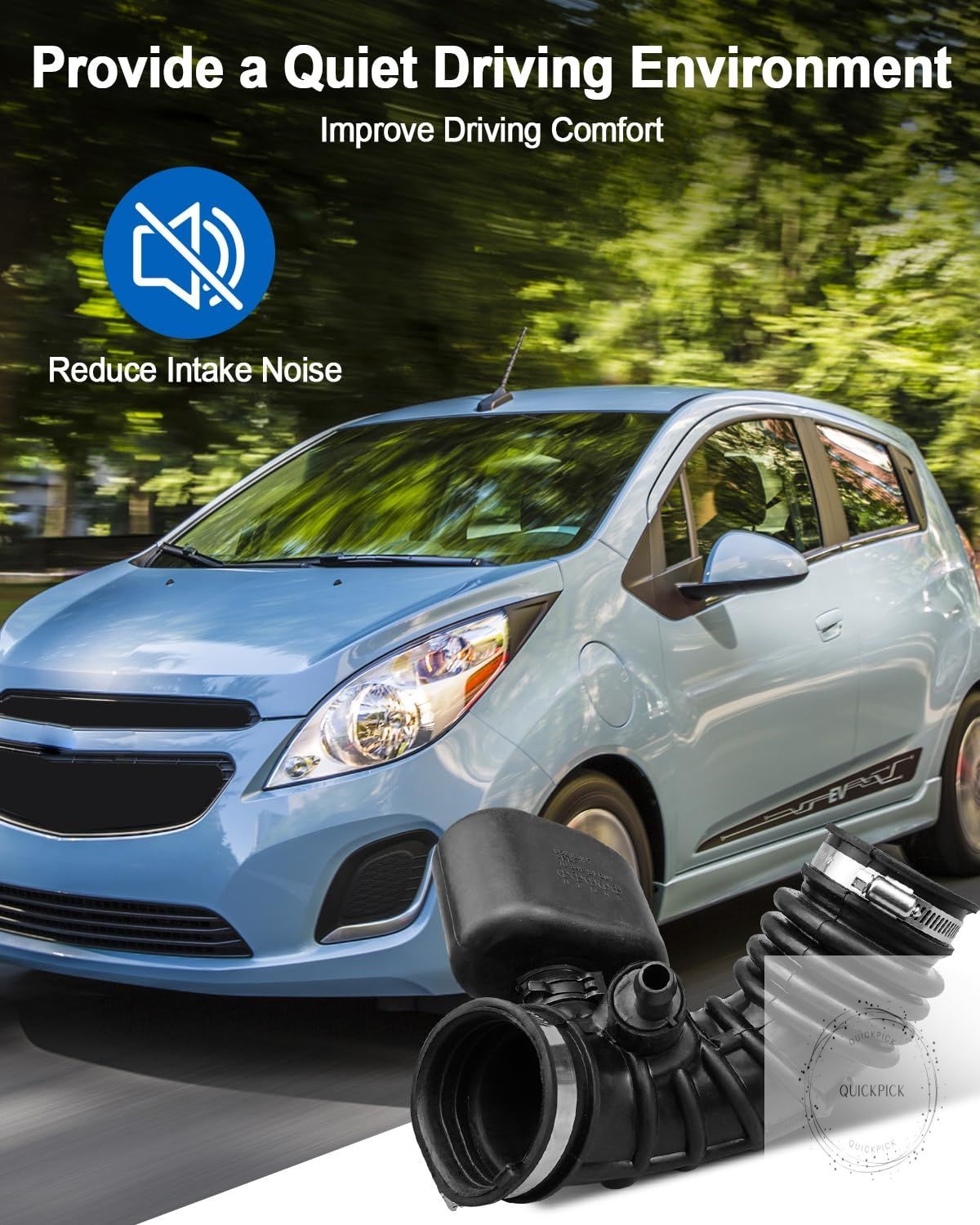 Air Cleaner Outlet Duct Hose Fit for Chevrolet Spark 2013 2014 2015 Air Filter