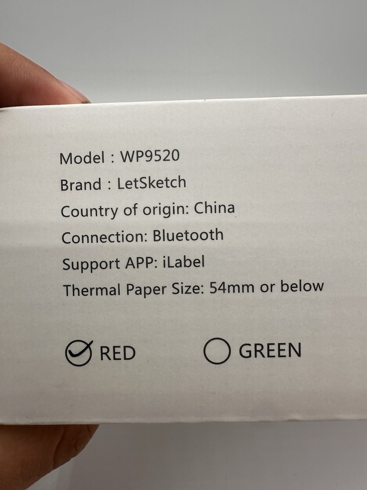 Wireless Mini Retro Label Maker Machine with Tape,Bluetooth Portable WP9520