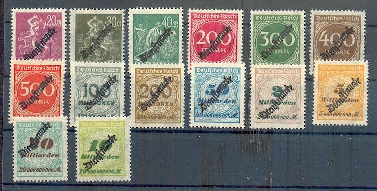 DR-Service 75/88 MNH POSTFRESH