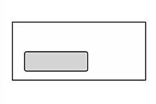 No. 10 Neopost Machine Insertable C Window Envelopes