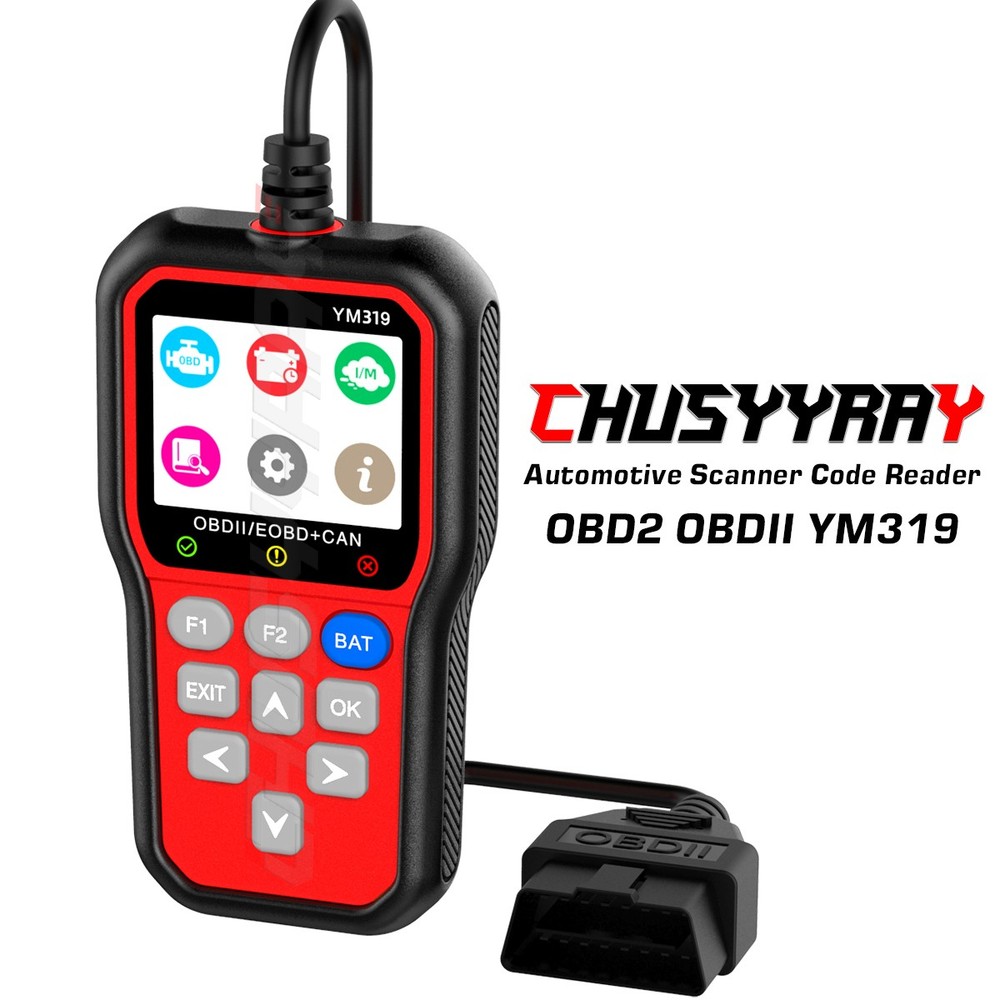 1PCS YM319 OBD2 Scanner Code Reader Car Diagnostic Scan Tool Check Engine Fault