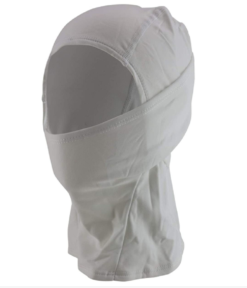 Convertible Tactical Balaclava Neck Gaiter - White