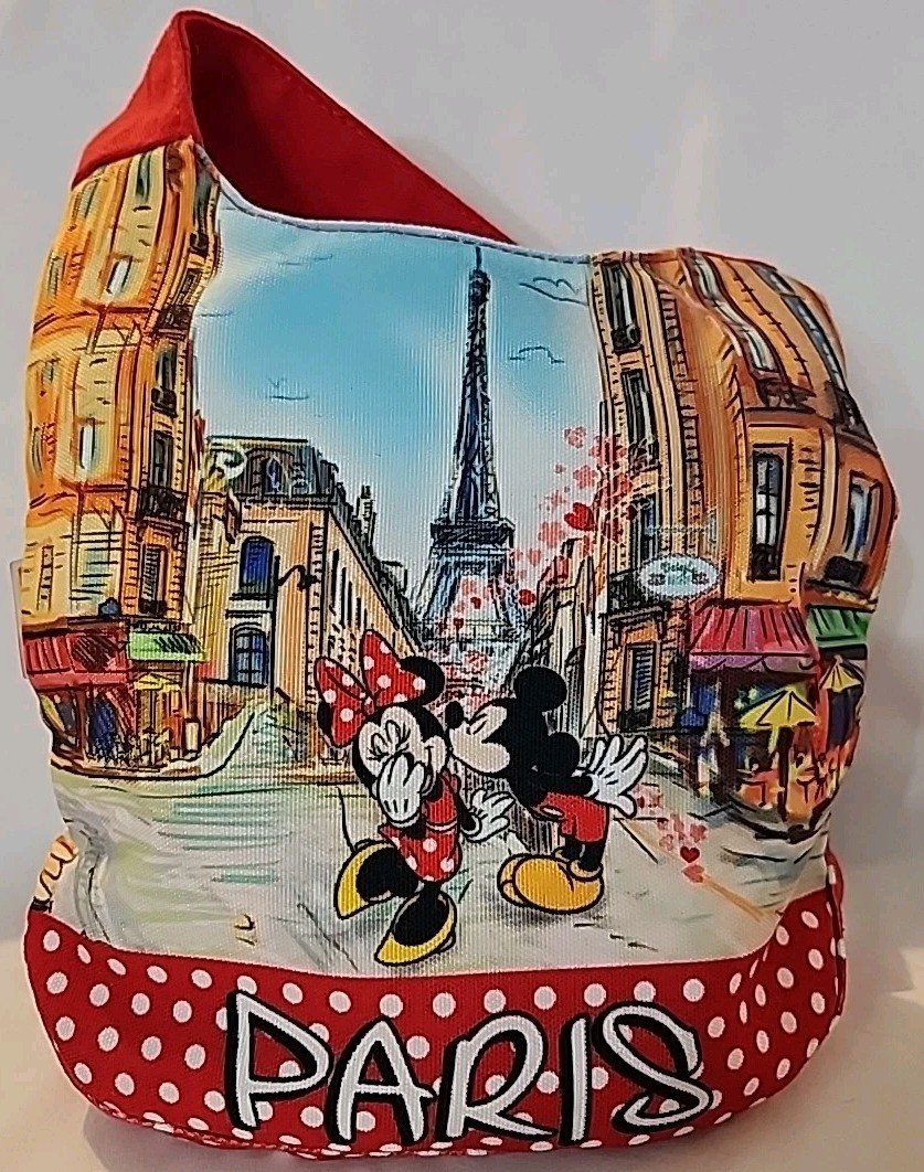 Robin Ruth x Disney Paris Mickey & Minnie Mouse Red Polka Dot Crossbody Bag EC