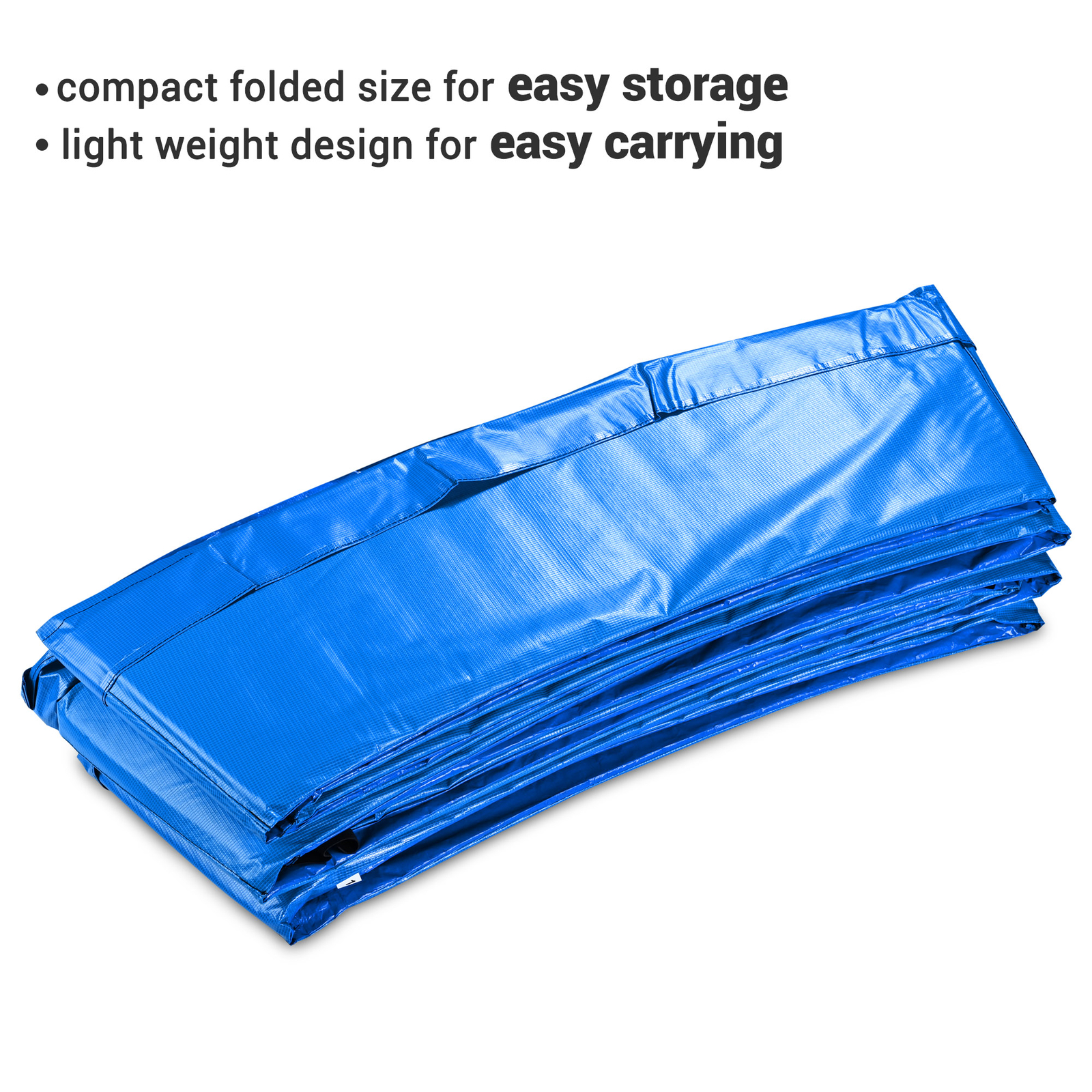 14' FT Round Trampoline Safety Pad Replacement EPE Foam Blue Spring Frame Cover