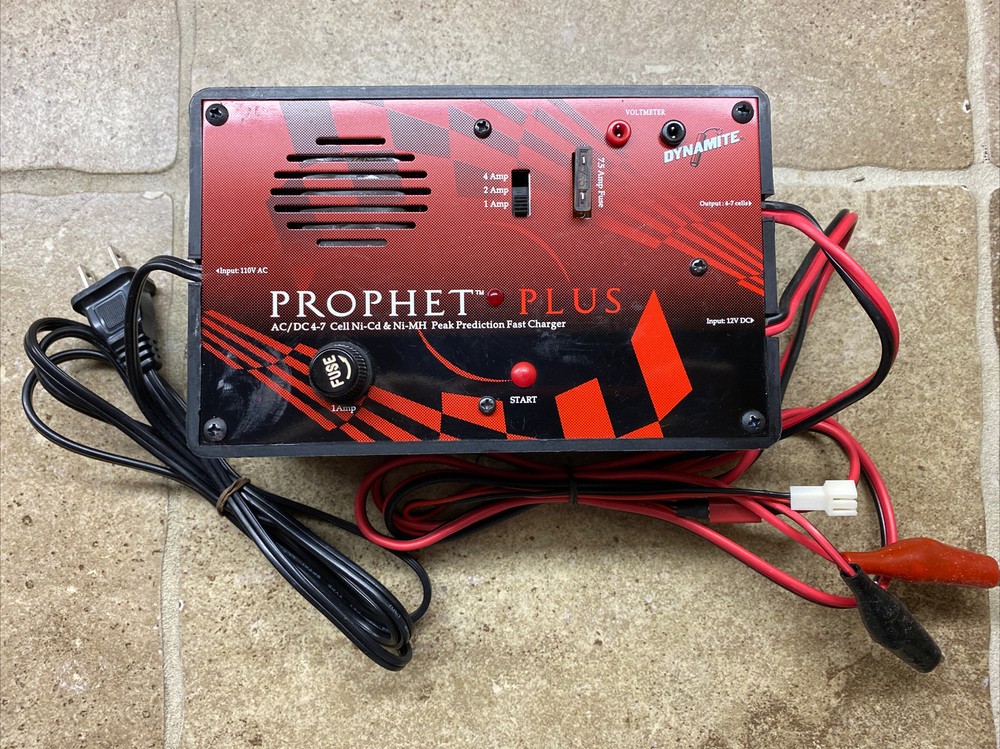 Dynamite Prophet Plus AC/DC 4-7 Cell Peak Prediction RC Battery Charger