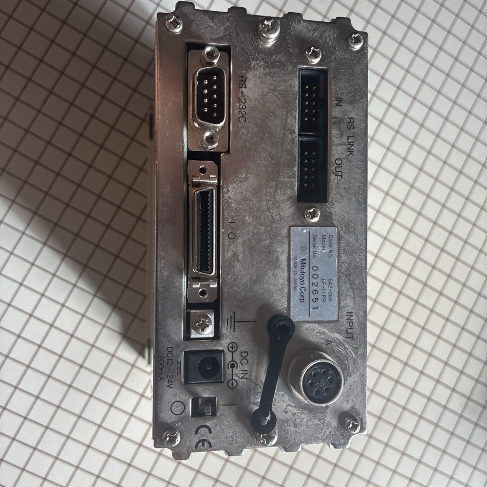 Mitutoyo EF-11PR EF-P Digital Comparator Display Unit GO/NG Peak TIR 542-059