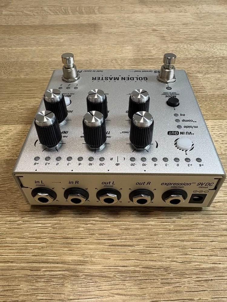 ENDORPHIN GOLDEN MASTER PEDAL with AC adapter