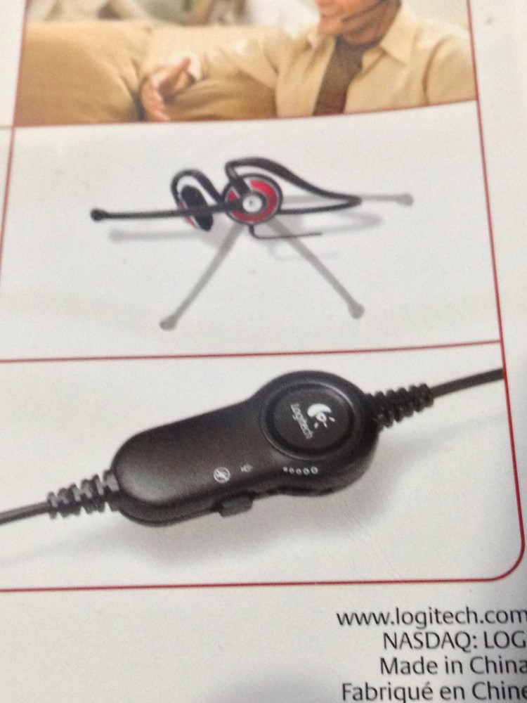 Logitech ClearChat Style Premium Behind the Head PC Headset