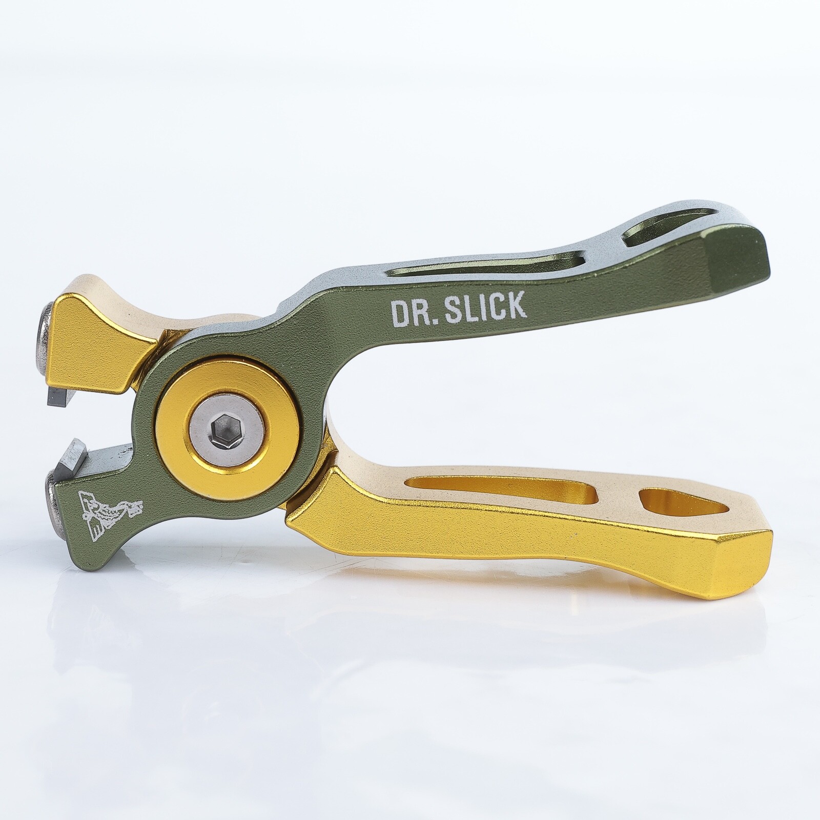 Dr Slick Cyclone Nipper - Straight Cut - Green/Gold - FREE SHIPPING
