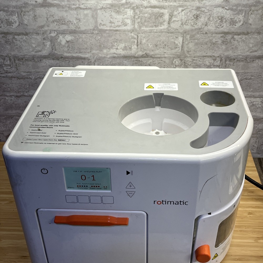 Rotimatic Robotic Roti Maker Model ZMA0111A | As-Is Powers On