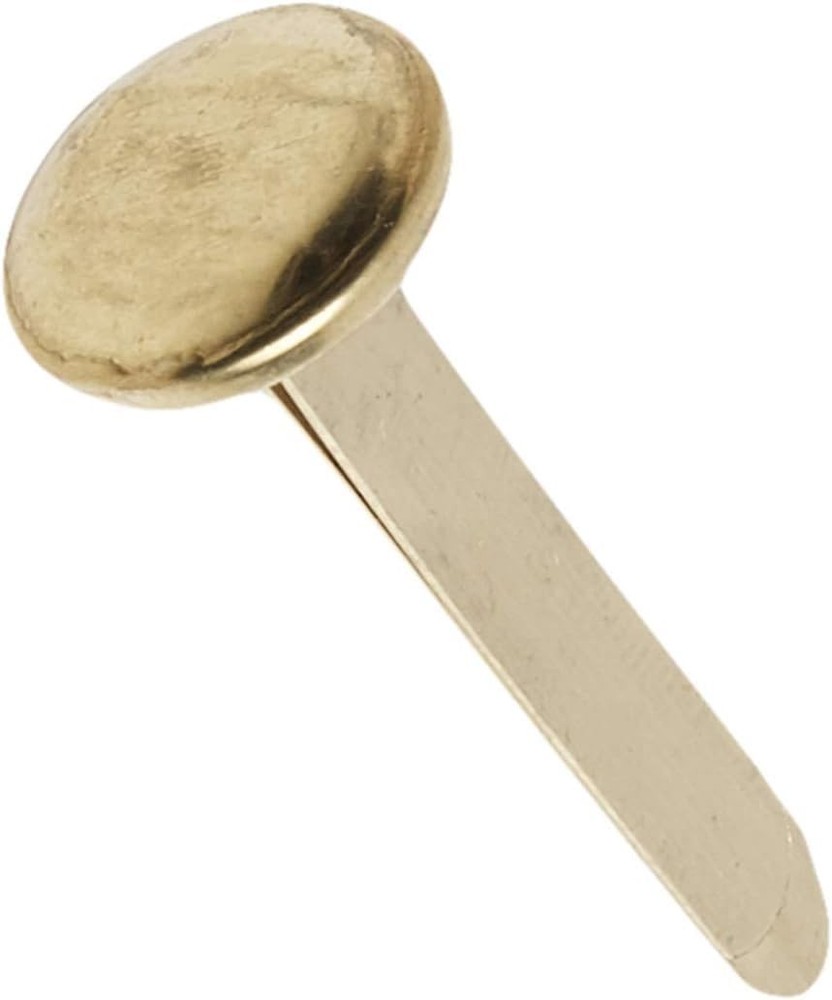 ACCO Solid Brass Fasteners 1 1/4 Inch Capacity 100 Pack