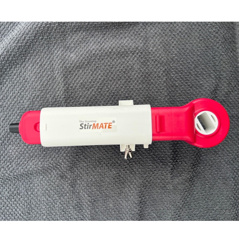 StirMATE Automatic Pot Stirrer Variable Speed Smart Hands Free Cooking Tool Red