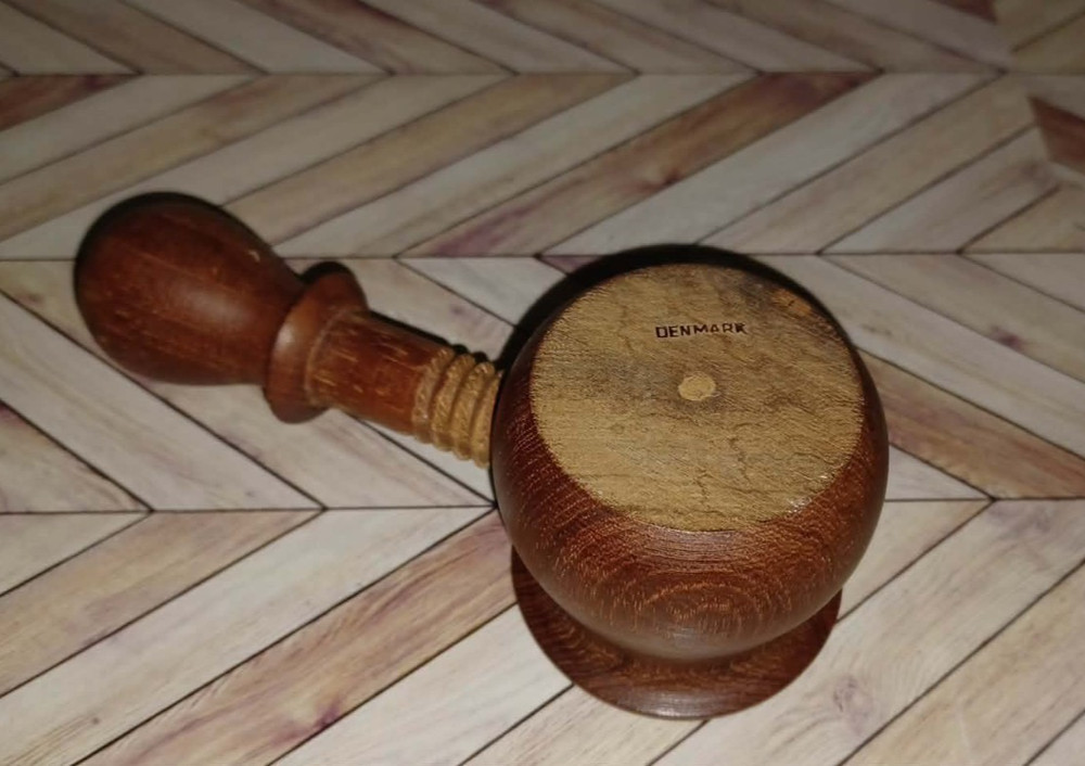 Vintage Wooden Screw Nutcracker Made in Denmark
