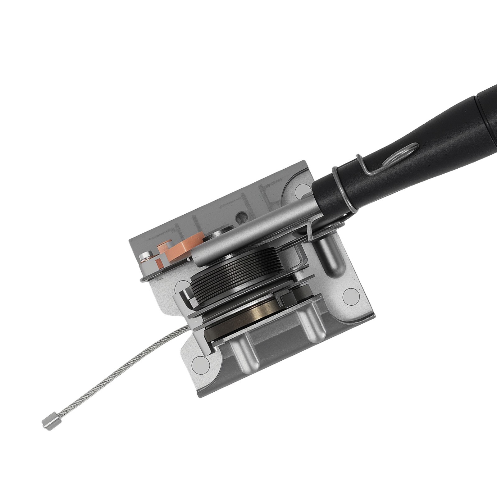 Hand Brake Assembly for 2007-2010 Jeep Wrangler JK Front 52059887AE Black