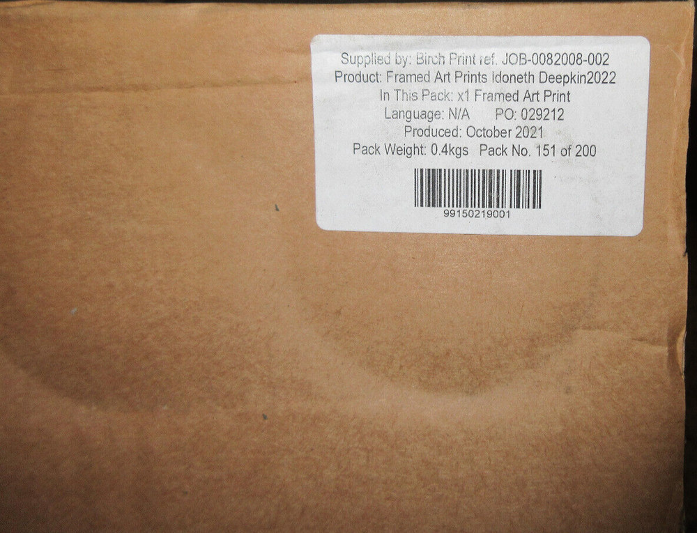 Games Workshop Warhammer Idoneth Deepkin Framed Numbered Art print