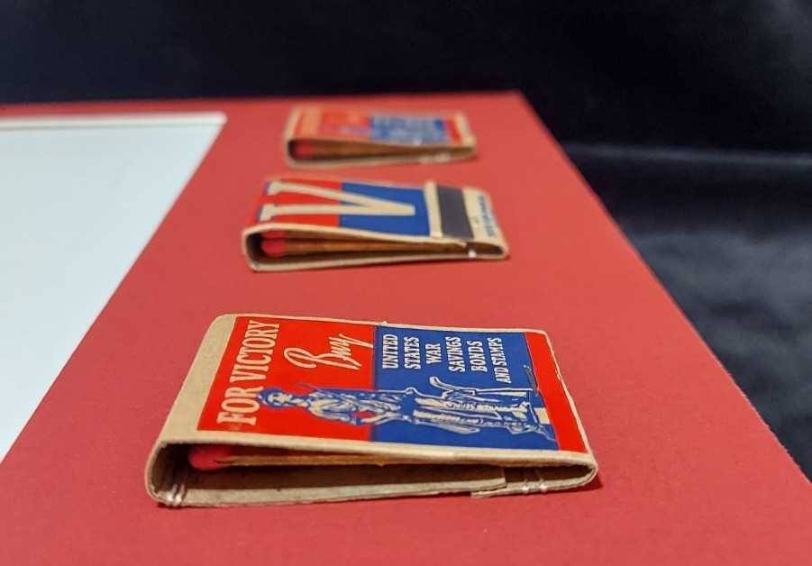 Orig. WWII Poster In Loyal Support Of Our Fighting Men Buy War Stamps & Bonds