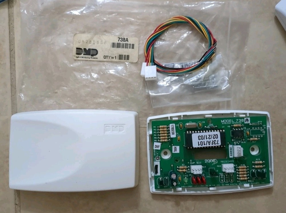 DMP 738A 32 Zone Ademco 5800 Wireless Interface Module For DMP Security Panel