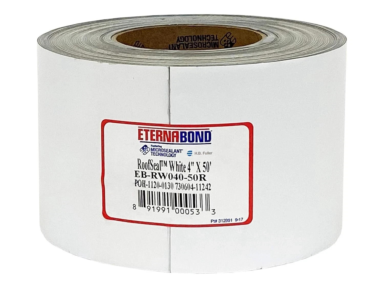 EternaBond RoofSeal White 4 x50 MicroSealant UV Stable RV Roof Seal Repair Tape