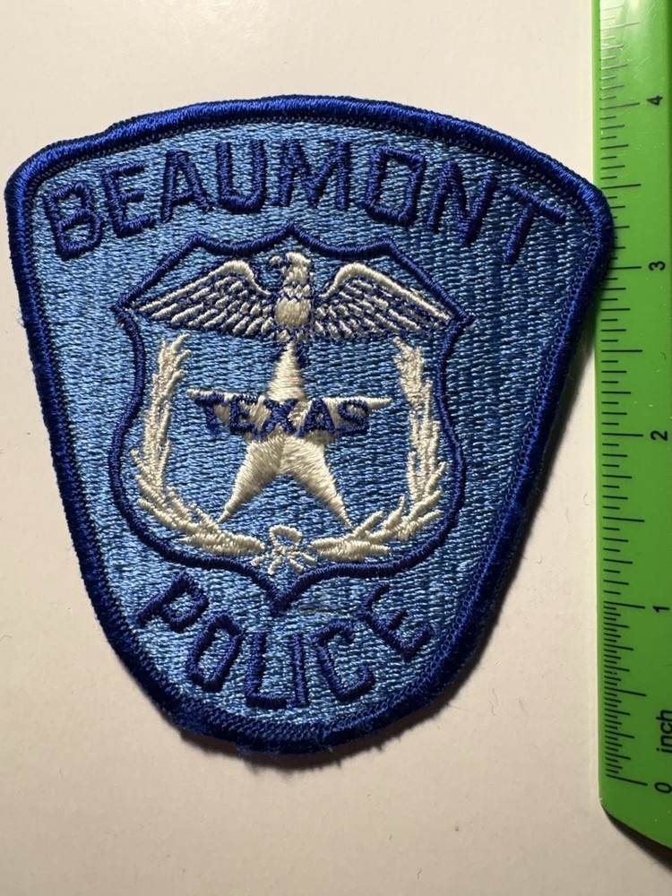Beaumont Texas Police Patch