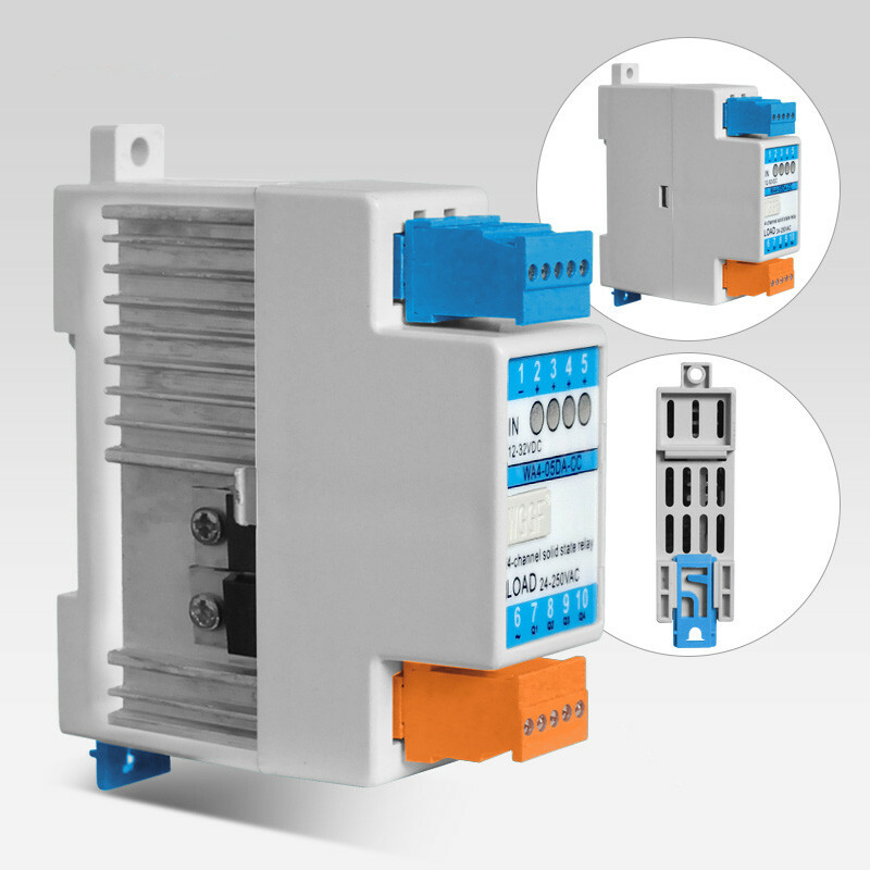 Solid state relay PNP input WA4-05DA-CC 8A DC control AC DC-AC
