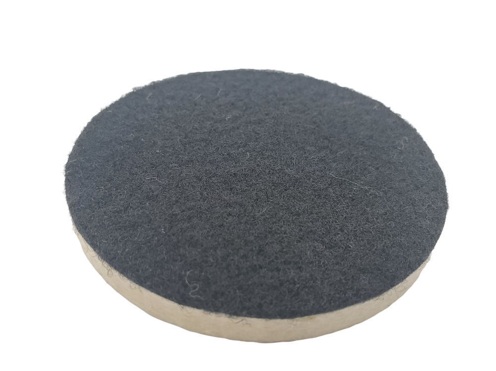 4-5 Inch Felt Buffing Angle Grinder Wheel Felt Polishing Disc Pad Hook & Loop