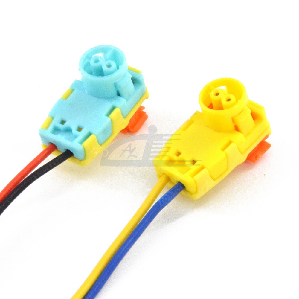 2pcs Driver AB Clock Spring Plug Connector Wire Harness for 2018 2019 Dodge Ram
