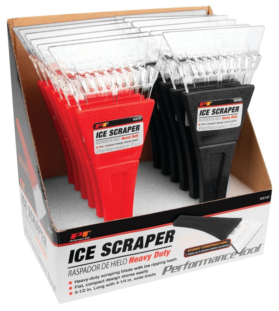 Performance Tool W9197 - Ice Scraper/ Snow Brush