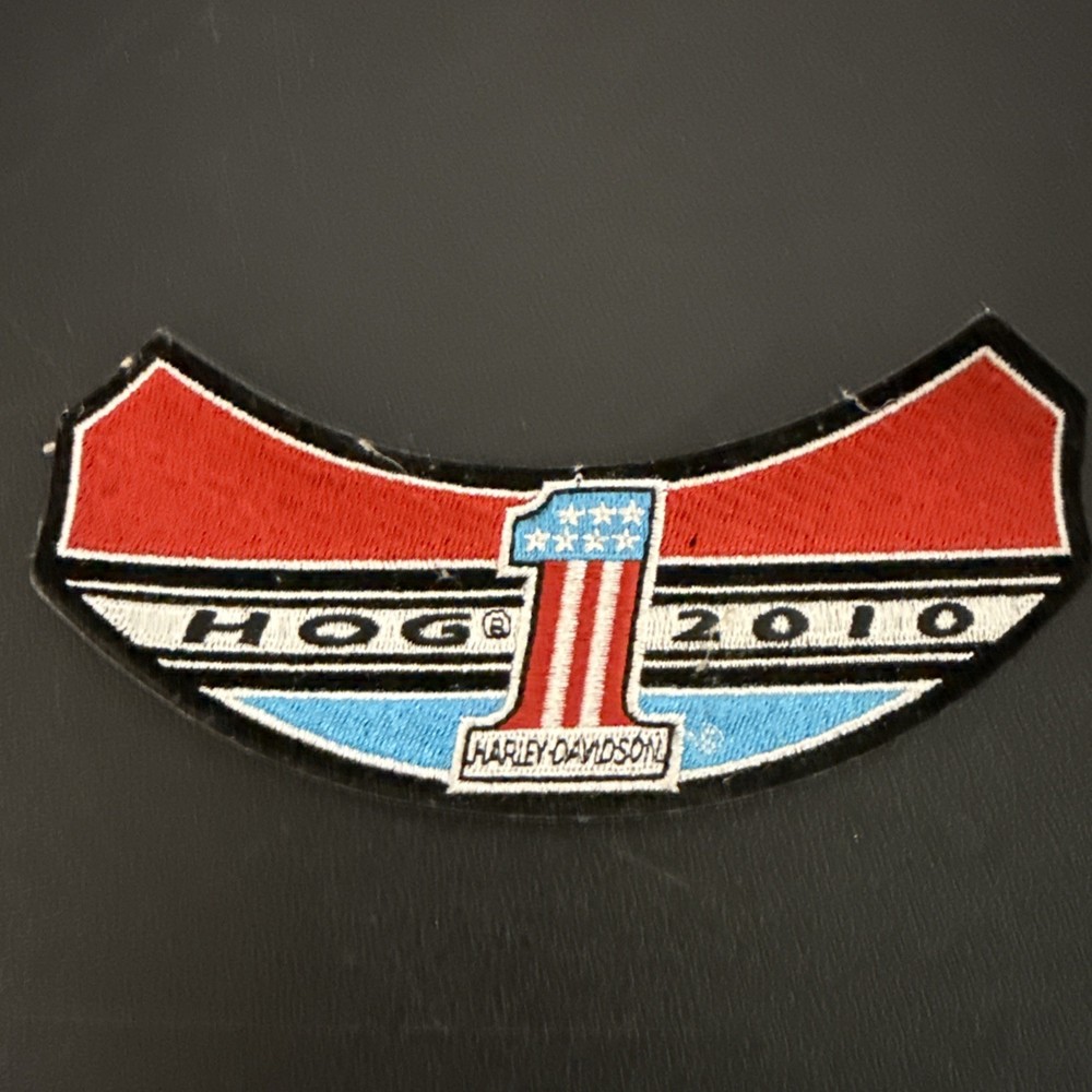3 Harley davidson patch’s