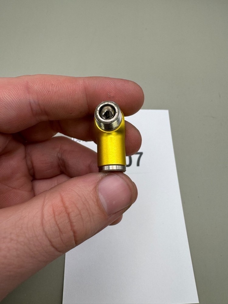 CCM PB 90° Fitting-Gold