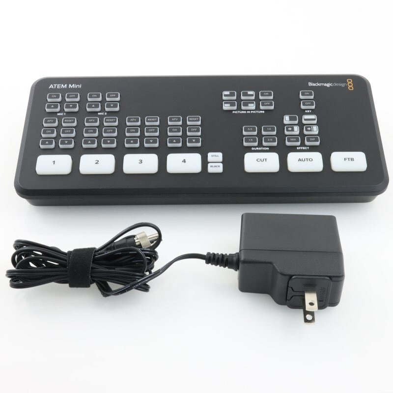 Blackmagic Design ATEM Mini HDMI Live Stream Switcher Tested Used JP