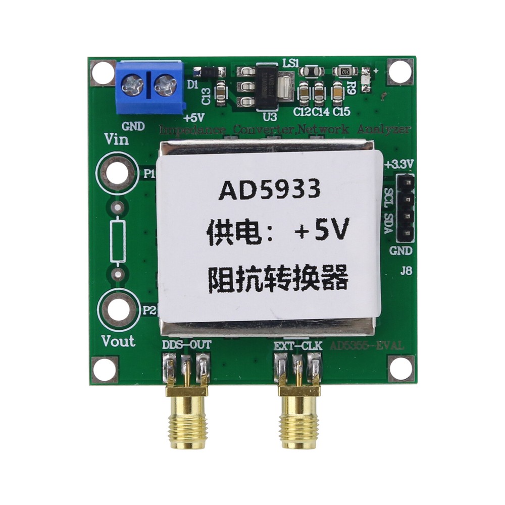 AD5933 Impedance Converter & Network Analyzer Module+1M Rate & 12Bit Resolution