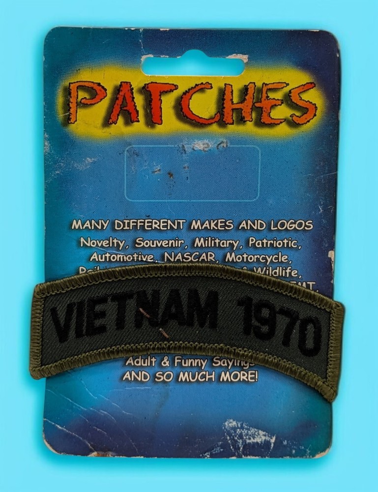 Vietnam 1970 Subdued Arc Patch 3.25"