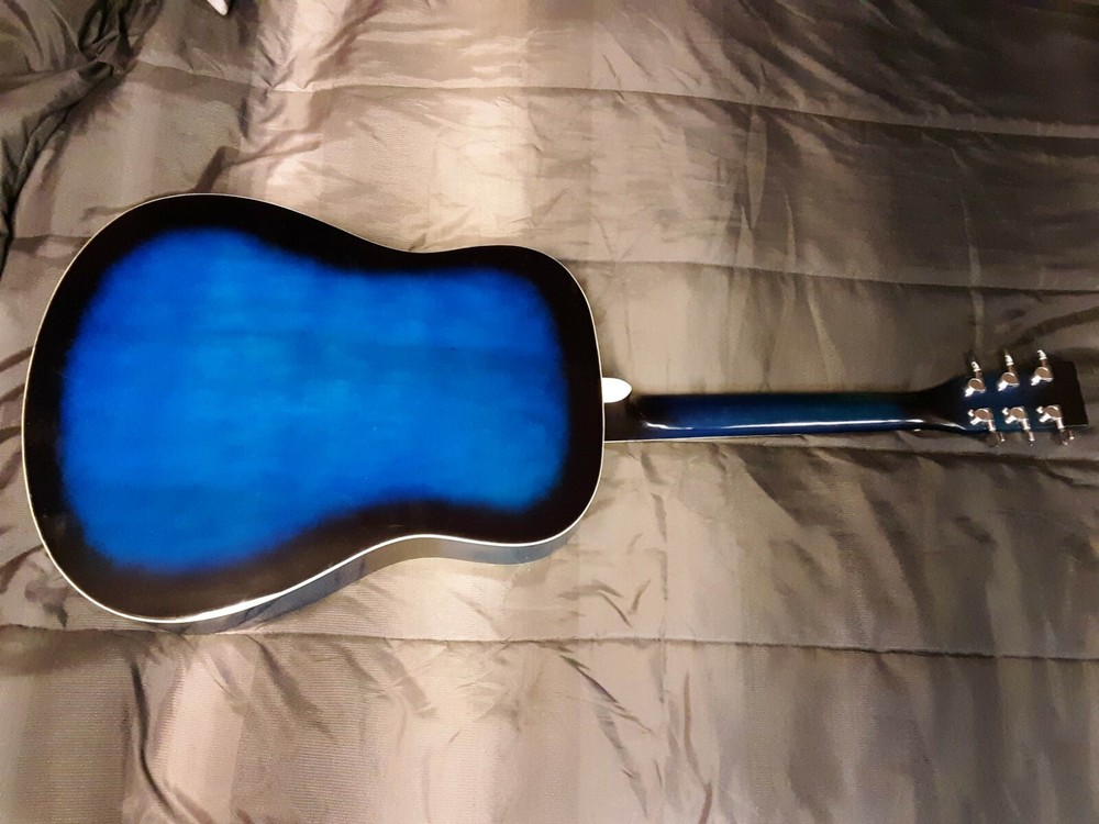 Starry Knight Guitar, Hand-painted custom artwork