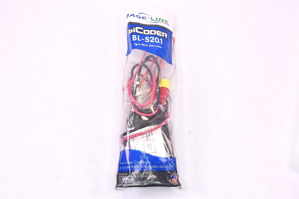 BiCoder BL-5201 BaseLine Direct Burial 1-Station Smart Two-Wire Valve Decoder