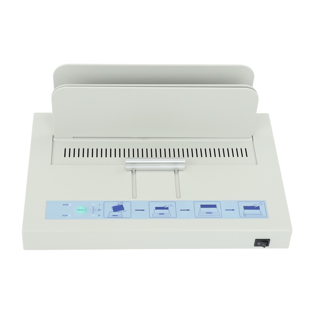 110V Paper Binding Machine Electric Book Automatic Binder Thermal Binding Machin