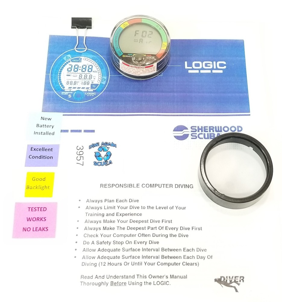 Genesis Resource Nx Puck Scuba Dive Diving Computer Module Air & Nitrox