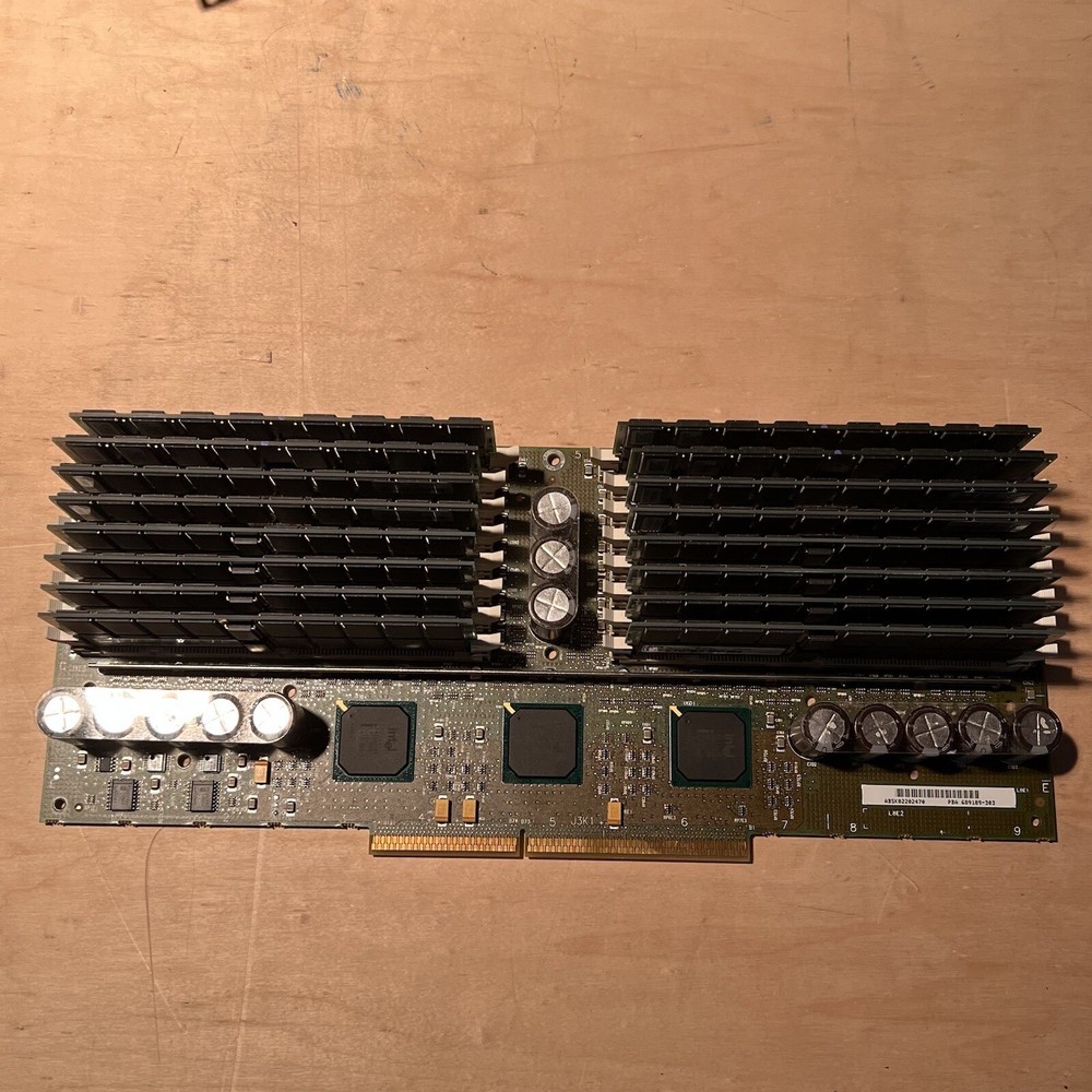 Vintage Intel Sitka Cabrillo SGI Quad Xeon Server Local Bus Memory Riser Card