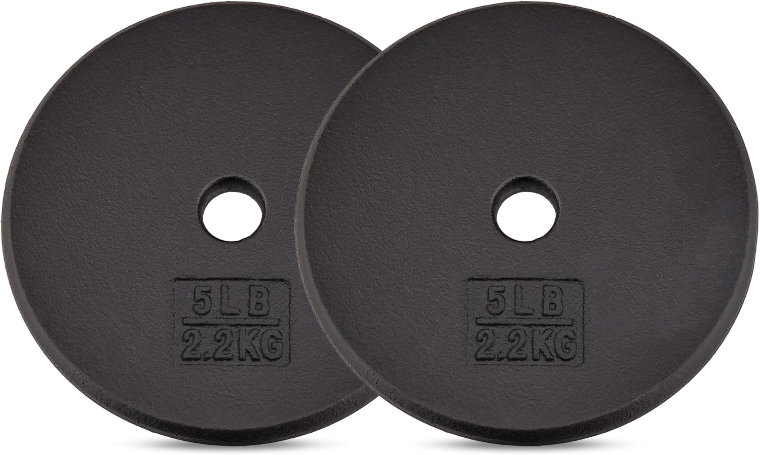 Standard 1" Cast Iron Weight Plate - Ideal for Strength Training - Multiple Weig